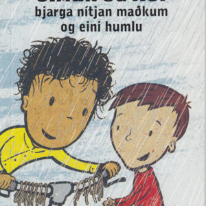 Símun og Nói bjarga nítjan maðkum og eini humlu - Image 1