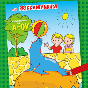 Skúlabyrjan. Lær bókstavaraðið við prikkamyndum (35) - Image 1